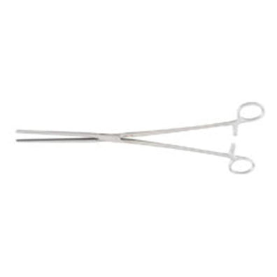Forcep Hemostatic Roshester-Pean 12" Horizontal Serrated Straight SS EA